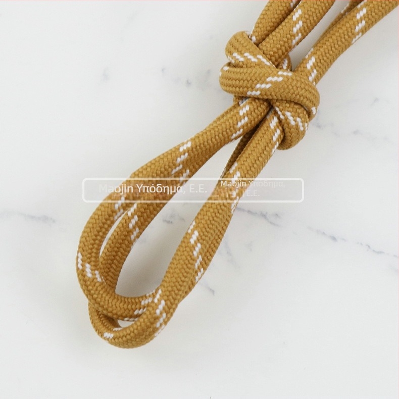 DE02 Κορδόνια παπουτσιών για sneakers, casual, υφασμάτινα και εργατικά παπούτσια; Διαστάσεις προσαρμόσιμες; Μήκος κορδονιού: Διαβούλευση; Μάρκα Mao Jin