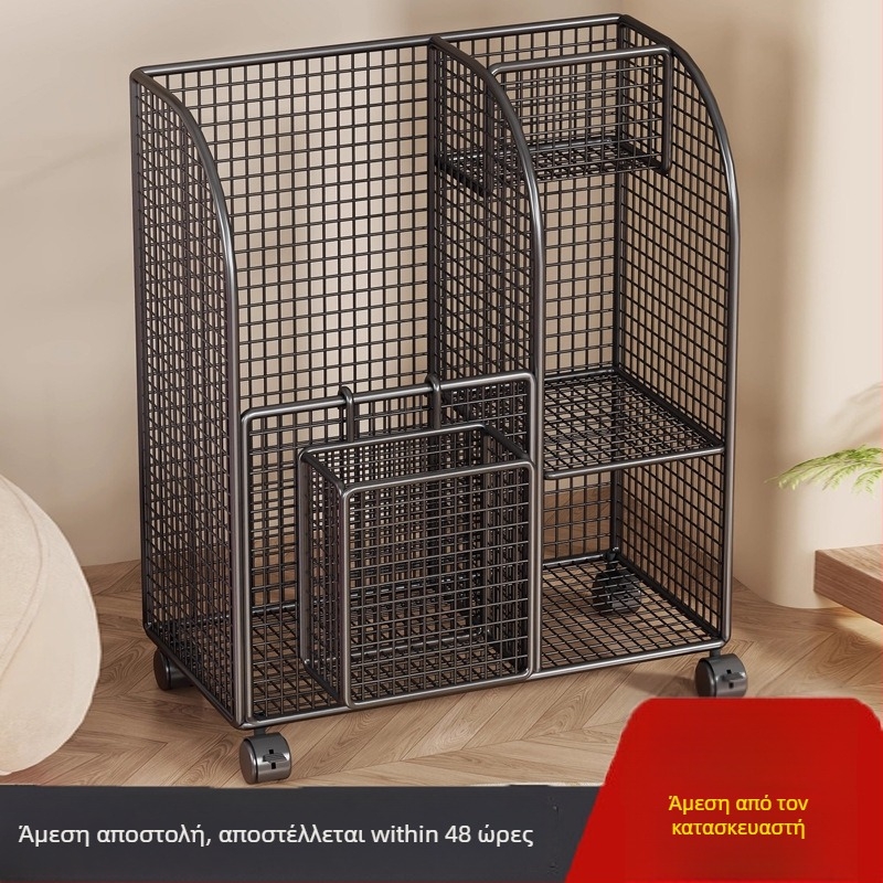 Κάδος αποθήκευσης για στρώματα γιόγκα, εξοπλισμό γυμναστηρίου και μπάσκετ – κατασκευή από σίδηρο, μάρκα Evesigar/isi home, μοντέλο 2287213467688077312, στυλ μοντέρνα απλότητα