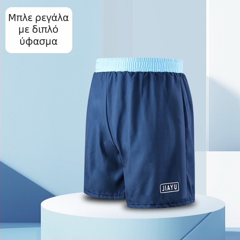 Ανδρικά μαγιό σορτς – διπλού στρώματος, γρήγορο στέγνωμα, εκτύπωση, εξωτερικό πολυεστέρας (86% ακρυλικό), επένδυση πολυεστέρας με 80% ακρυλικό