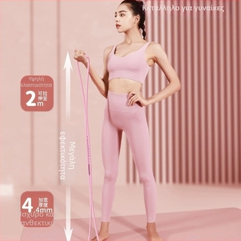 Σιλικονούχος εκτατήρας θώρακα με υψηλή ελαστικότητα, πολυλειτουργικός για προπονήσεις ώμων και πλάτης