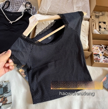 Βαμβακερό T-shirt, Slim-fit, κοντά μανίκια, στρογγυλή λαιμοκοπή, εκτύπωση – στυλ εργασίας