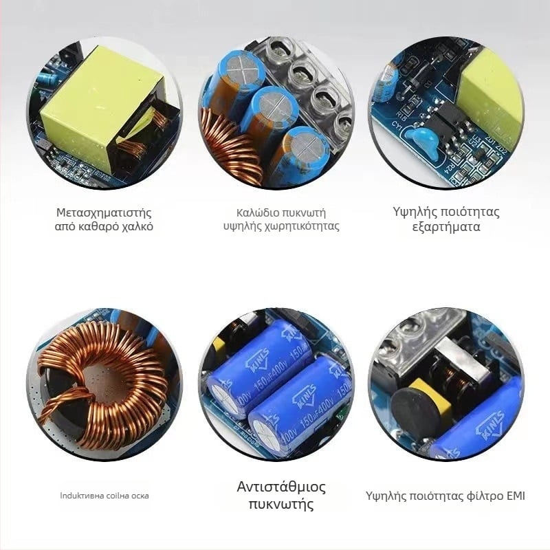 Τροφοδοτικό LED με σταθερή τάση, είσοδος 220V AC, έξοδος 12–24V DC, έως 16,6 A, 400W, προστασία: υπερφόρτωση, βραχυκύκλωμα, υπερτάση, υπερθέρμανση, υπερρεύμα