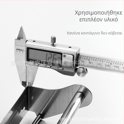 Θήκη ρολού χαρτιού τουαλέτας από ανοξείδωτη 304, εγκατάσταση χωρίς διάτρηση, γυαλιστερή επιφάνεια, για μπάνιο και ξενοδοχείο