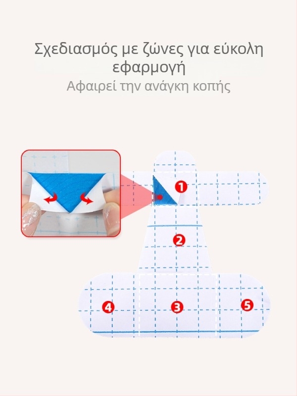 Παιδικός διορθωτής βαλγού μεγάλου δακτύλου με ελαστική ταινία — υφή βαμβακιού, 30 τεμάχια, για παιδιά, για τρέξιμο και μπάσκετ