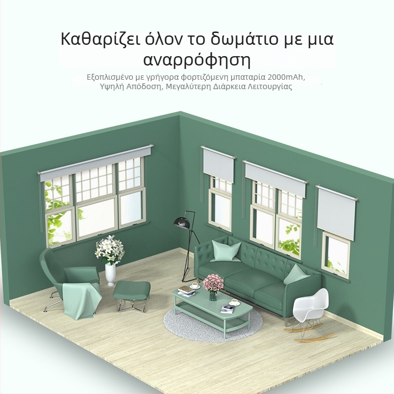 Pinjia Αυτοκίνητο Μίνι Απορροφητήρας, 65W, 11.1V, 6000Pa Απορροφητικότητα, Ασύρματο Φόρτιση