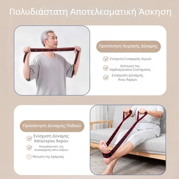 Ταινία Προστασίας Δακτύλων και Ελαστική Ταινία Αντίστασης για Αποκατάσταση Γλουτιαίου Μυός - Σύνθετο Υλικό