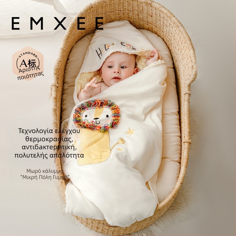Κουβέρτα μωρού για νεογνά, όλων των εποχών, συνθετικές ίνες, μοντέρνος μινιμαλισμός