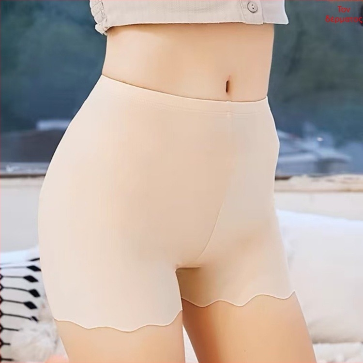 Ice Silk αόρατες ασφαλείς παντελόνες για γυναίκες – μήκος 3/4, 50–70% νάιλον, ελαστικότητα, στενή γραμμή