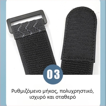 Νάιλον ιμάντας βέλκρο, αντιολισθητικός και υψηλής ελαστικότητας — Meite webbing