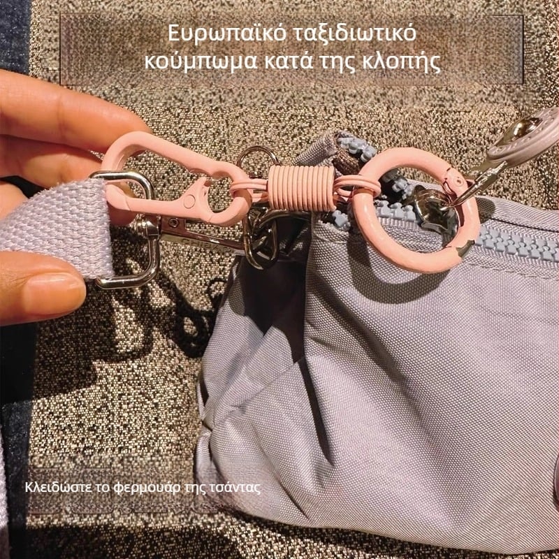 Κλειδαριά κατά της κλοπής για ταξίδι με σακίδιο και αποσκευή, κλειδαριά τελωνείου σε σχήμα οκτώ, Μοντέλο 001, Μοντέρνο στυλ
