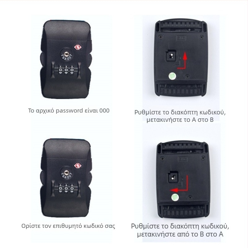 Αξεσουάρ αποσκευών από ABS, κλείδωμα TSA με κωδικό, ασφαλής αγκράφα 5.0, ανθεκτικό στην φθορά, μάρκα Yifeng