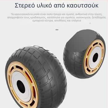 Βαρέως τύπου universal τροχοί για τσάντες και καρότσια – Μάρκα: Neck strength; Υλικό: Other; Έτος/Σεζόν: Spring 2025; Στυλ: Urban simplicity; Κατηγορία: Αξεσουάρ για τσαντες