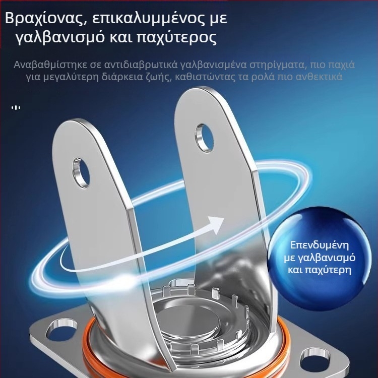 Βαρέως τύπου universal τροχοί για τσάντες και καρότσια – Μάρκα: Neck strength; Υλικό: Other; Έτος/Σεζόν: Spring 2025; Στυλ: Urban simplicity; Κατηγορία: Αξεσουάρ για τσαντες