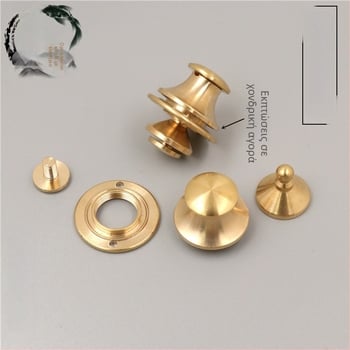 Μπρούντζινος κλειδαριά με ελατήριο, οβάλ κλείδωμα για τσάντα, μοντέλο 01, χαλκός σχεδίαση, αξεσουάρ αποσκευών Tuanxin