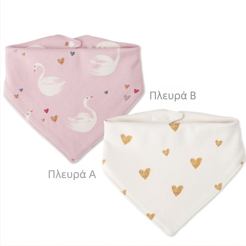 Βρεφικό τριγωνικό σαλιάκι με σχέδιο κινουμένων σχεδίων, 100% βαμβάκι, αδιάβροχο, για νεογέννητα 0–1 έτους