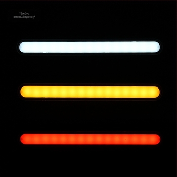 LED πίσω φανάρι για φορτηγά, 15-LED φως καθοδήγησης φρένου, 24V, 5W, 6000K