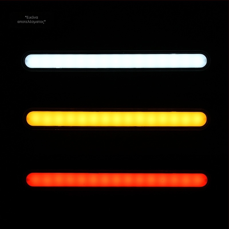 LED πίσω φανάρι για φορτηγά, 15-LED φως καθοδήγησης φρένου, 24V, 5W, 6000K