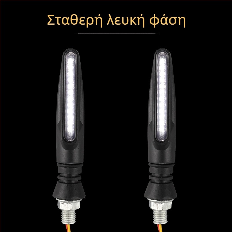 LED φλας σήμανσης για οχήματα 12V — Μοντέλο 018, 2W, LED πηγή φωτός, διάρκεια ζωής 10000 ωρών