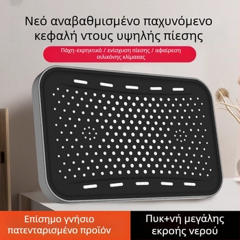 Κεφαλή ντους με επάνω ψεκασμό, λειτουργία βροχής, ABS, μοντέλο H31, εγκατάσταση με βίδωμα