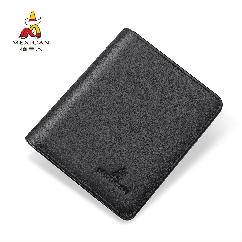 Ανδρικό πορτοφόλι PU δέρμα, 1 πτυχή, αστικός μινιμαλιστικός στυλ, κατακόρυφος σχεδιασμός με θήκες καρτών και κλιπ χαρτονομισμάτων για καθημερινή χρήση