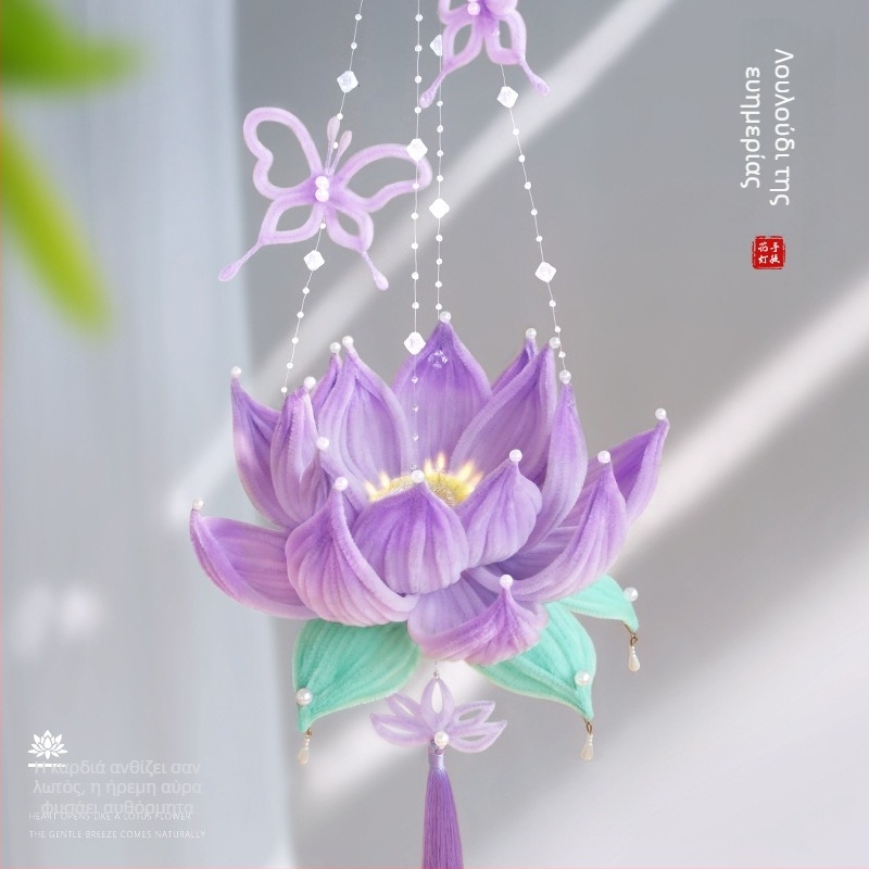 Φανάρι Fat Dragon: μοτίβο koi ψάρι, ακανόνιστο σχήμα, DIY, κλασικό στυλ