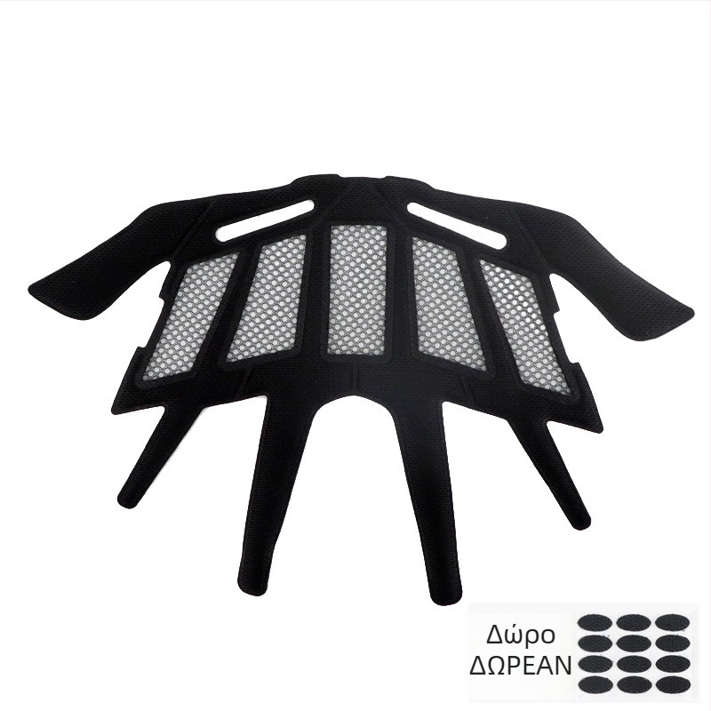 Εσωτερική επένδυση από σπόγγο για κράνος ποδηλασίας – για κράνος τύπου μισού, εσωτερική επένδυση για ποδήλατα, ηλεκτρικά οχήματα και μοτοσυκλέτες