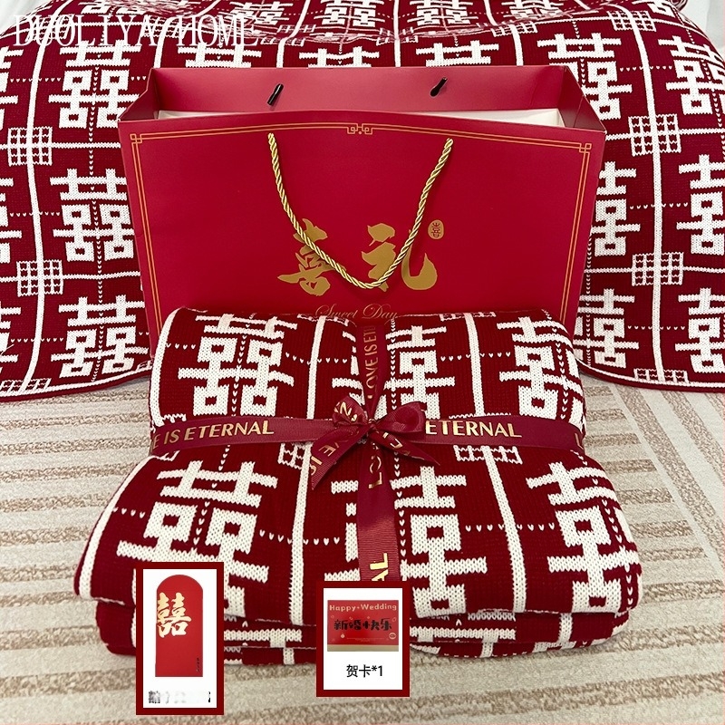 Κουβέρτα γάμου από ακρυλικό νήμα, 500-799 γ, κατάλληλη για όλες τις εποχές, κουβέρτα από νήματα