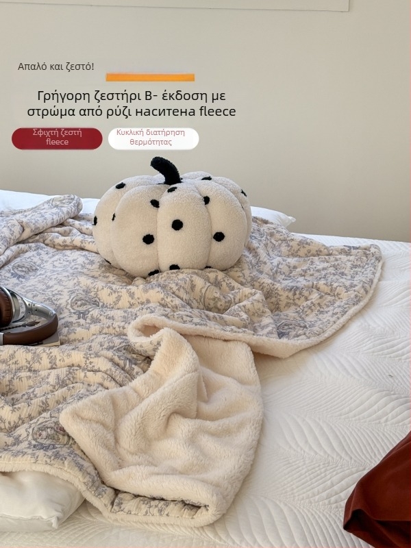 Βρεφικό πάπλωμα από 100% βαμβάκι με υφή ρυτιδωμένου νήματος – κατάλληλο για όλες τις εποχές, απλό στυλ, για νεογνά