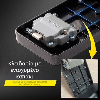 Θήκη Κλειδιών με Κωδικό, Ολομεταλλική Κατασκευή, Συνδυαστικό Κλείδωμα, Μοντέλο K13001d, Golden Shield