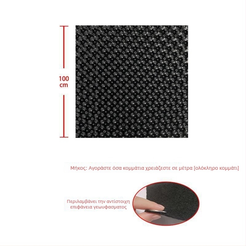 Πλάκα αποστράγγισης οροφής με φράγμα ριζών – πλαστικό υδροφοβικό φίλτρο αποστράγγισης για γλάστρες και λίμνες κήπων