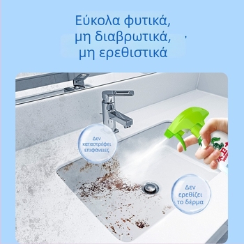 Water Guardian καθαριστικό μπάνιου για τουαλέτες και γυάλινες επιφάνειες – αφαίρεση αλάτων και λεκέδων, σπρέι καθαρισμού