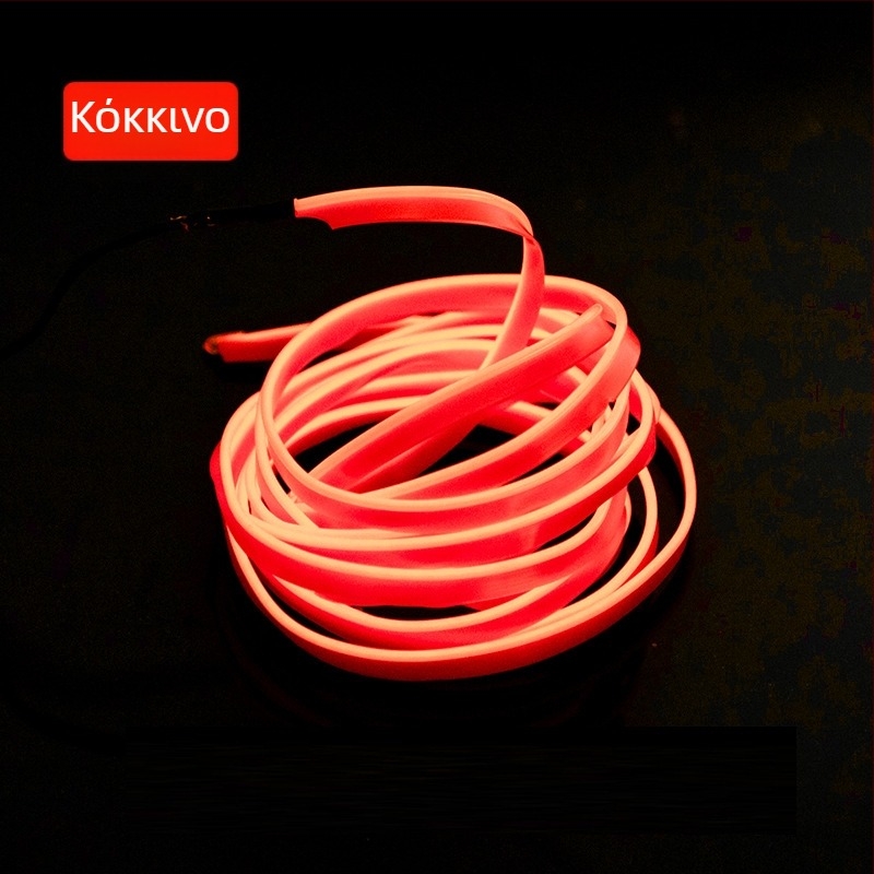 LED εσωτερικού αυτοκινήτου φως με υλικό EL, ψυχρό φως, IP67, 3W, 3-12V