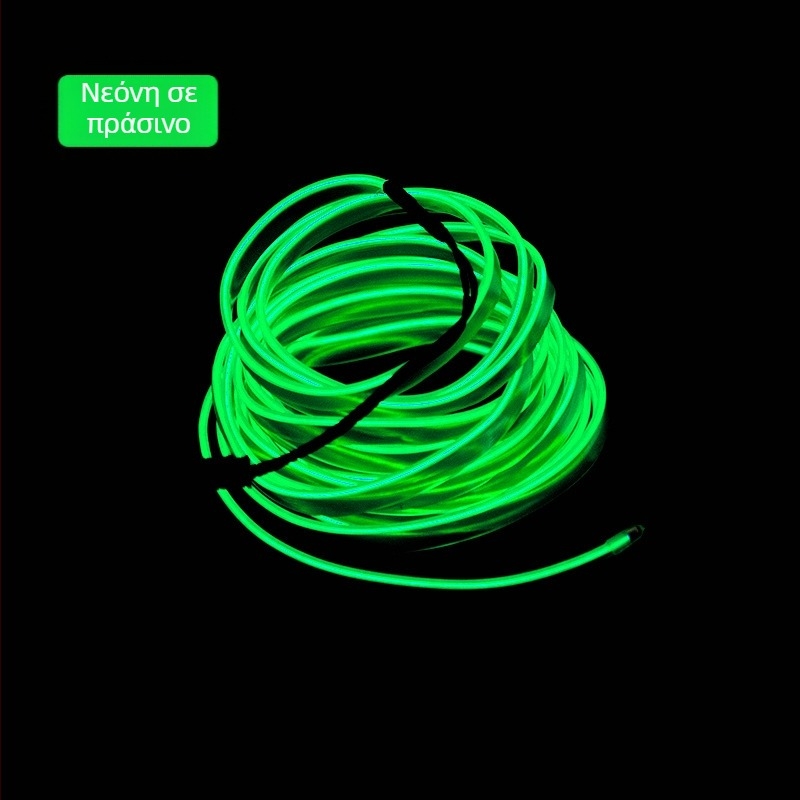 LED εσωτερικού αυτοκινήτου φως με υλικό EL, ψυχρό φως, IP67, 3W, 3-12V