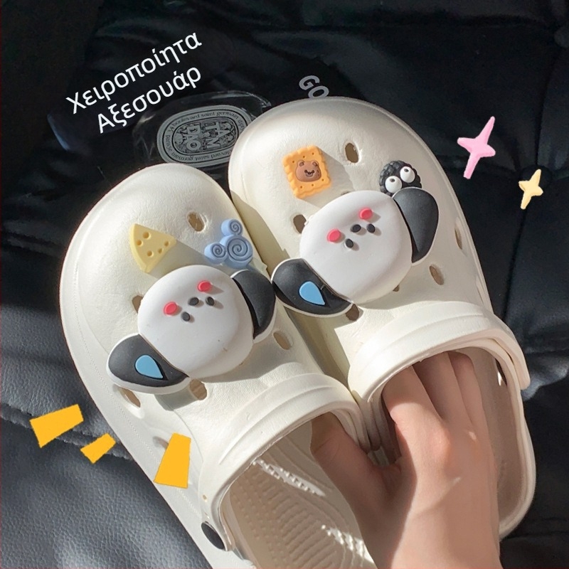 3D διακοσμητικό λουλούδι για παπούτσια, DIY αξεσουάρ για σανδάλια και καθημερινά παπούτσια, μοντέλο PJ001, στυλ Duoduo