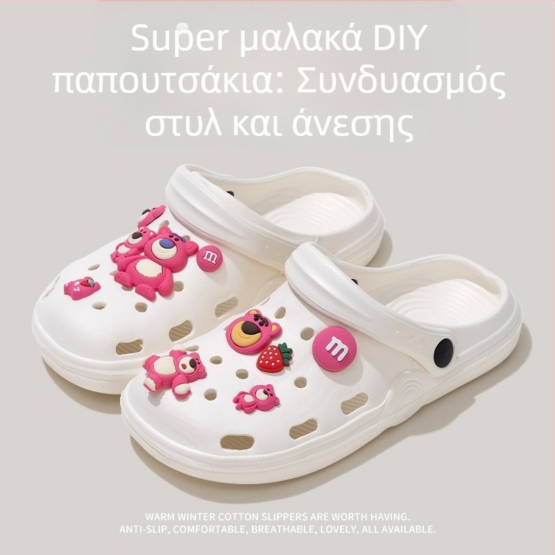 3D διακοσμητικό λουλούδι για παπούτσια, DIY αξεσουάρ για σανδάλια και καθημερινά παπούτσια, μοντέλο PJ001, στυλ Duoduo