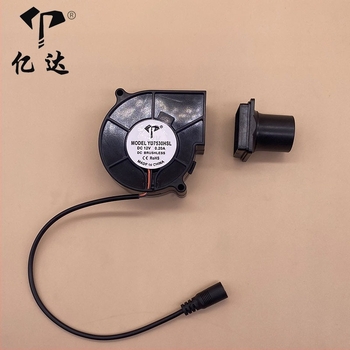 Yida 7530 DC φυσητήρας αέρα, 12V, πλευρική ροή αέρα, PBT, ανεμιστήρας με μέση πίεση