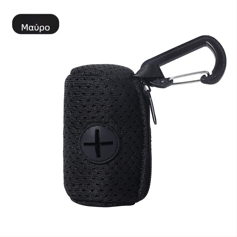 Τσάντα αποθήκευσης σακουλών αποβλήτων κατοικίδιων, πολυεστέρας, μονόχρωμο σχέδιο, μεσαίας σκληρότητας