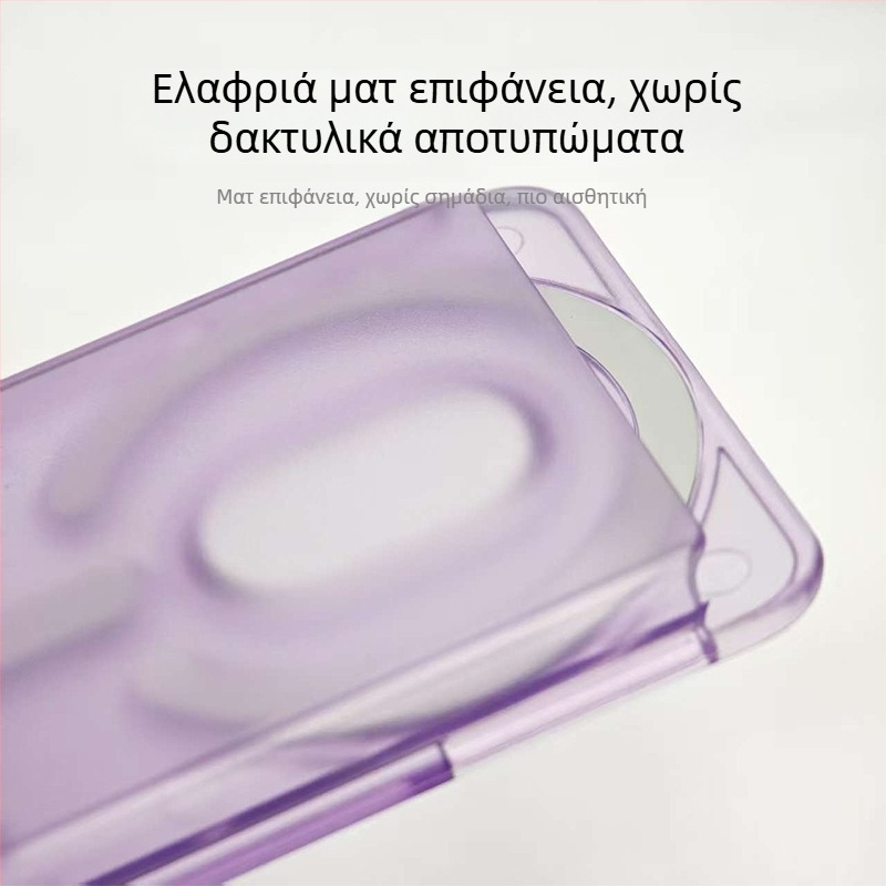 Μαγνητικός φορέας καρτών για iPhone 16 – ματ PC σκληρή θήκη, παραμετροποίηση λογότυπου, μαγνητικό πίσω αυτοκόλλητο