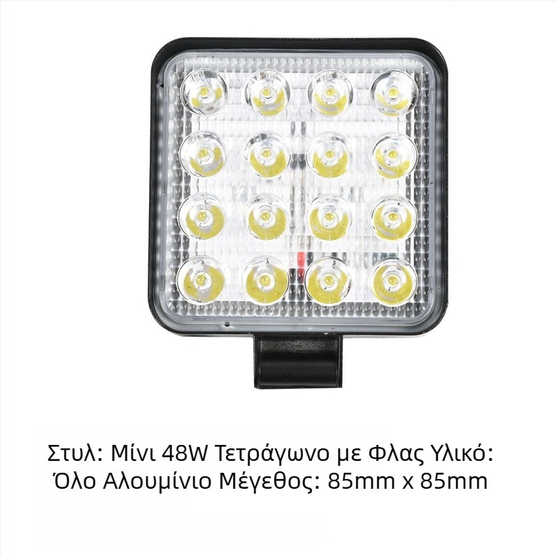 Φωτιστικό LED αυτοκινήτου για εργασία – Off-Road, 27W, 9-80V, 6500K, 30000h