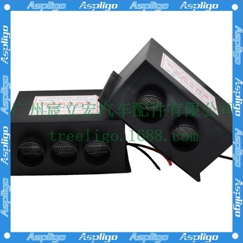 Θερμαντήρας αυτοκινήτου 12V, ABS, 400–800W, μοντέλο PTC-3-12V-02, Aspligo