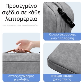 Τσάντα για φορητό υπολογιστή – unisex, αστικός μινιμαλισμός, επένδυση φλίς, αναπνεύσιμη, αδιάβροχη, ανθεκτική στη φθορά, αντίσταση σε σεισμούς, Χειμώνας 2023