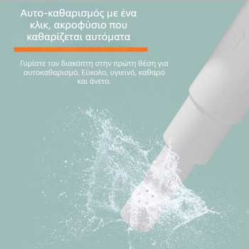Έξυπνο καπάκι λεκάνης με μπιντέ — αυτοκαθαριζόμενη ακροφύσια, πλύσιμο γλουτών, γυναικείο πλύσιμο, σιφονικό σύστημα, διαχωρισμένος σχεδιασμός
