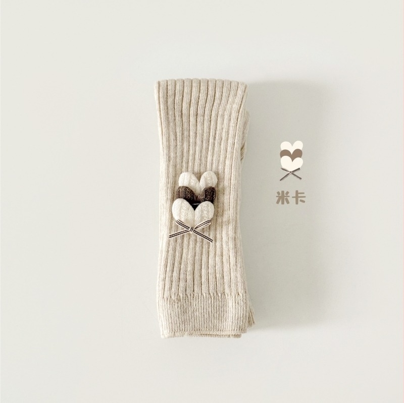 Κολάν για κορίτσια, anti-pilling, ψηλή μέση, μήκος 9/10, βαμβάκι combed, άνοιξη-φθινόπωρο