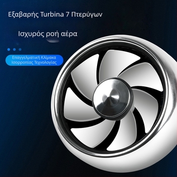 Αυτοκινητικός ηλεκτρικός ανεμιστήρας 12V/24V, μοντέλο F101, 5W, ABS + πλακέτα κυκλώματος