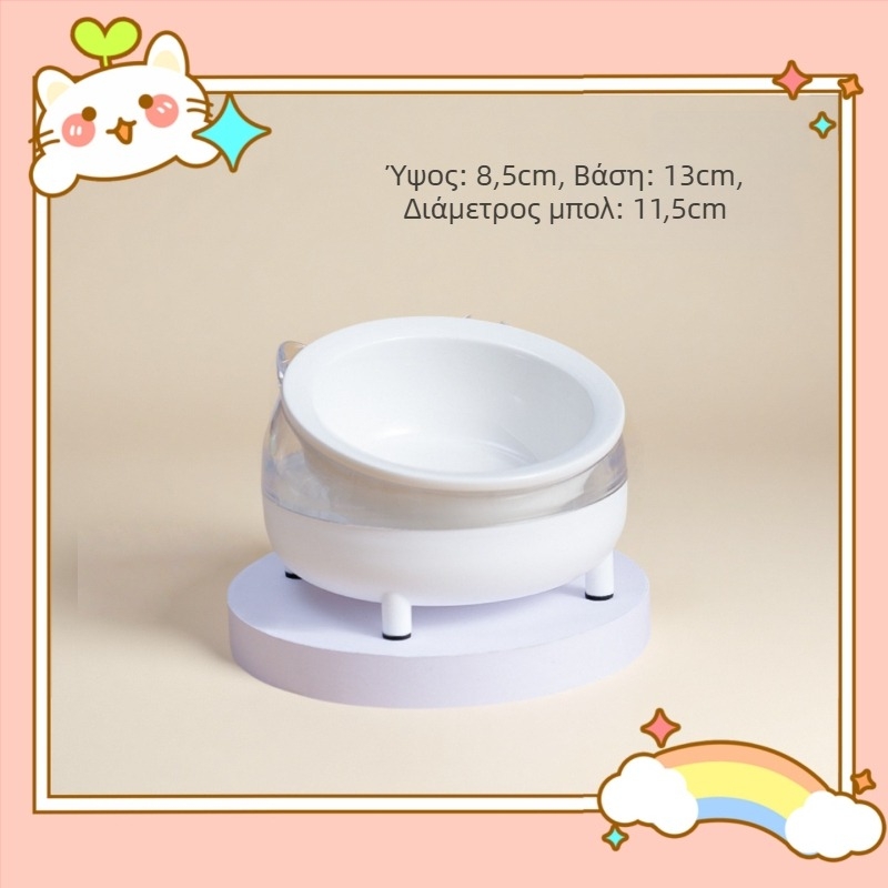 Είδη Διατροφής για Κατοικίδια — κεραμικό μπολ φαγητού κατά της ανατροπής για χάμστερ και τροφοδότης από ανοξείδωτο χάλυβα για μικρά ζώα