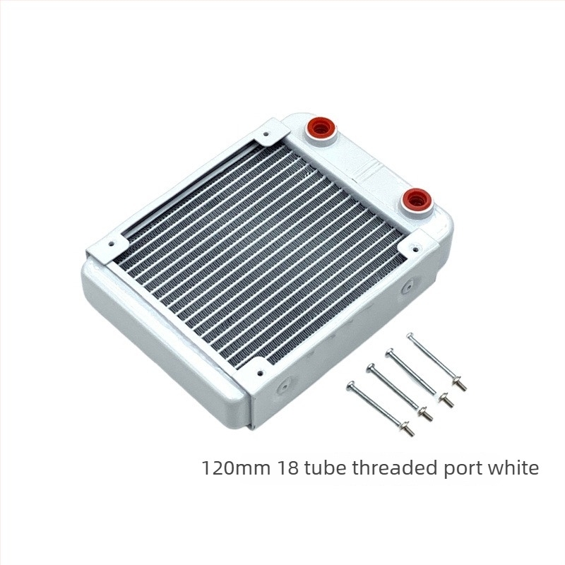 Αλουμινένιος ψύκτης νερού για βιομηχανικούς Η/Υ, ψύξη με σωληνώσεις, συμβατός με συστήματα υδροψύξης