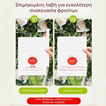 Τσάντα συσκευασίας φρούτων εσπεριδοειδών — προστασία από έντομα και πουλιά; Τύπος: φύτευση/οικολογική/προστασία πλαγιάς; Σκοπός: φρούτα εσπεριδοειδή; Μάρκα: Άλλο; Εισαγωγή: Όχι