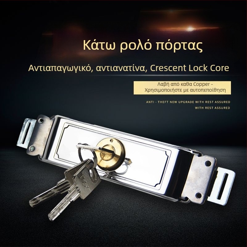 Κλειδαριά για ρολά θυρών με κύλινδρο από χαλκό, τύπος mortise, παγκόσμια μεσαία κλειδαριά, μοντέλο Joq2z_1625456541509, κωδικός F9650097698146