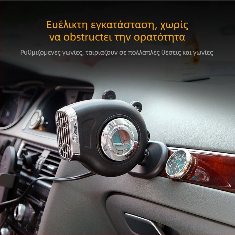 Θερμαντήρας αυτοκινήτου Turadze T0162 ABS 150W