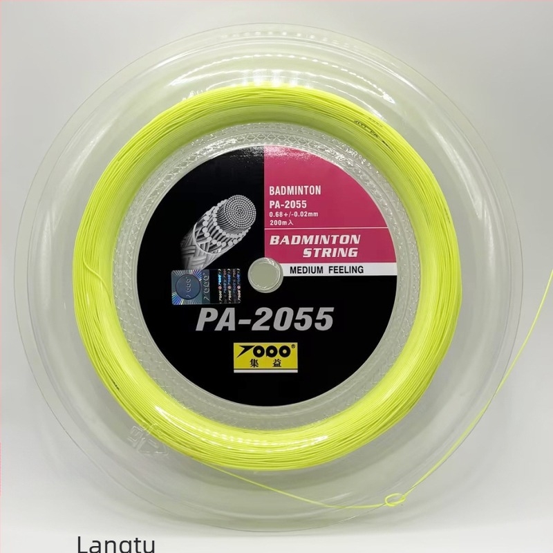 Χορδές ρακέτας για μπατμίντον και επιτραπέζιο τένις (υλικό: νάιλον πολυνημάτινο υψηλής αντοχής; προέλευση: Φουτζιάν; εφαρμοζόμενα αθλήματα: μπατμίντον και επιτραπέζιο τένις)